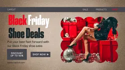 Black Friday Shoe Sale Youtube Thumbnail