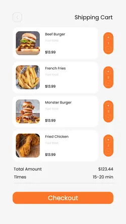 2024hot Shopping Cart Food