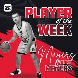 Basketball Player of the Week - Sports template