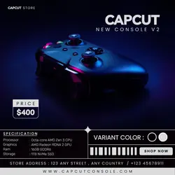 Electronics Console Gaming Store DARK