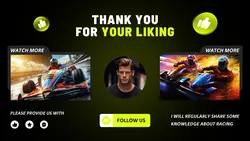 We media Film ending display Cars Minimalist style