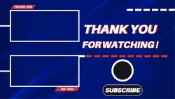 Simple YouTube End Screen