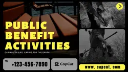 Services public benefit Online event Modern