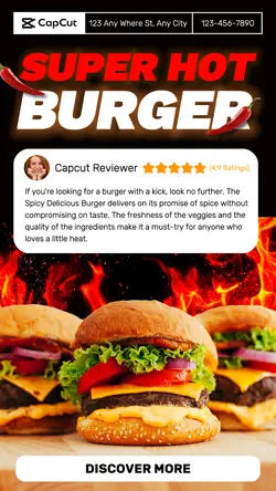 food and beverage spicy burger product review