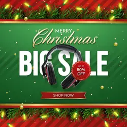 Christmas SALE Advertisement - Instagram Post  - Social Media