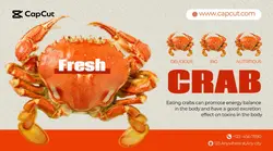Foods & Beverage Crab Show Minimalist