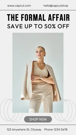 Fashion Promotion Insta Story