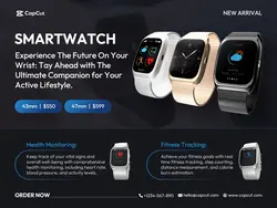 Electronics Smartwatch Display