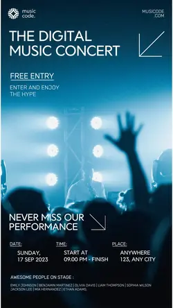 Entertainment Concert Display Instagram Story