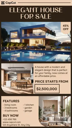 Real estate house sales promotion story