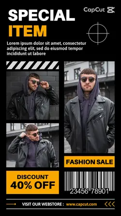Special Item Sales Promotion Instagram Story