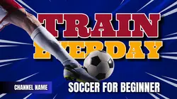 YouTube Thumbnail Soccer Learning
