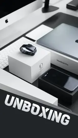 Unboxing Electronic Products Youtube Thumbnail