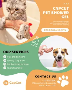 Pet Shower gel Event promotion Business