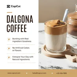 Coffee Product Display Instagram Post