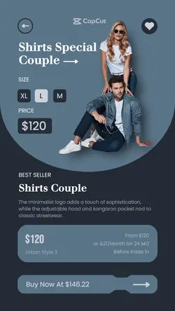 Shirts Couple Tiktok post Minimalist