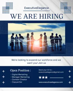 Business We Are Hiring Instagram Portrait