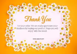 Non Marketing Thank You Cards