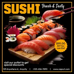 food product display instagram post