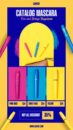 Catalog Mascara Promotion Instagram Story