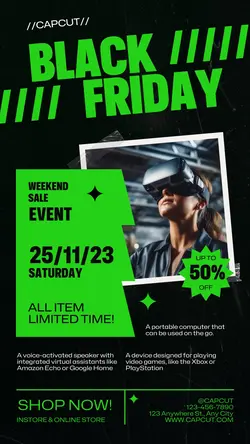 BLACK FRIDAY WEEKEND SALE