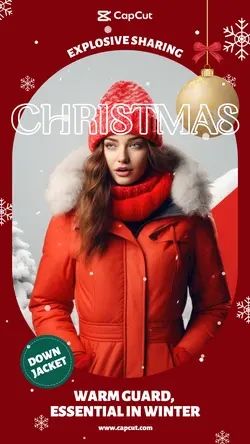 Christmas Clothing & Shoes Down jacket Sharing favorite products Holiday ambiance