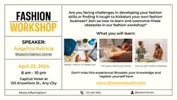 Fashion Workshop Product Display Minimalist