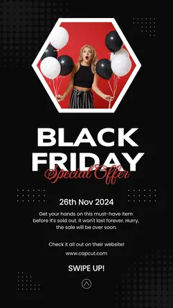 Fashion Black Friday Sale Instagram Story