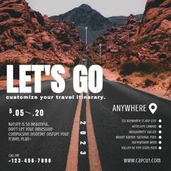 travel road trip Minimalist