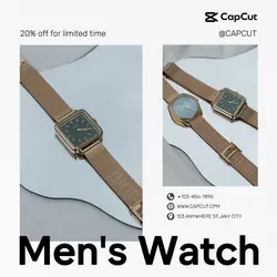 Jewelry Watch contrast Minimalist