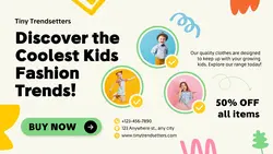 Fashion and Clothing Kids Promotion 
