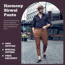 E-commerce Hero Image Fashion Sirwal Pants