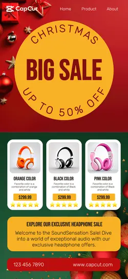Christmas Big Sale Promotion Snapchat Geofilter