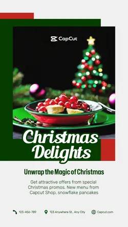 Christmas Food Product Display Tiktok