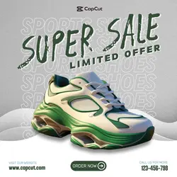 Sports Shoes - IG Post Template