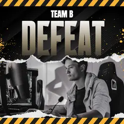 Esports Yellow Theme - Defeat Template