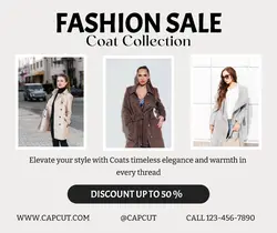 Coat Promotion Facebook Post