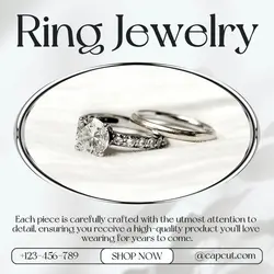 Ring Jewelry Product Display