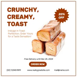 Crunchy, Creamy Toast