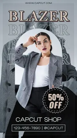 Fashion Blazer Promotion Instagram Story