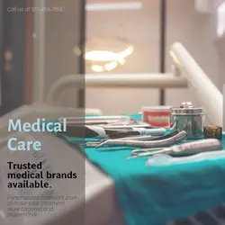 Medical & Medications Product Display