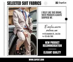 Clothing suit display trendy cool style