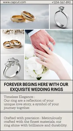 jewellry wedding rings instagram story