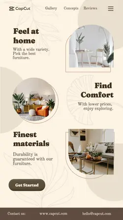 Mobile Furniture Landing