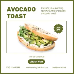 Toast Avocado 01