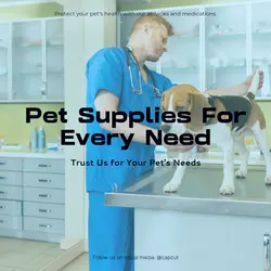 Pet industry Social Cards