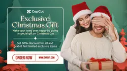 Christmas Gift Promotion Twitter Post