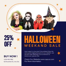 Halloween Sale Instagram Post