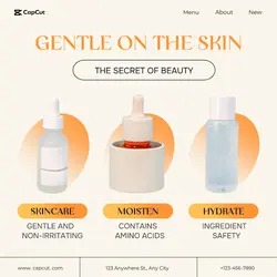 Beauty & Daily Chemical Essence shows minimalist