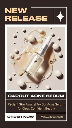 Acne Serum Promotion Instagram Story